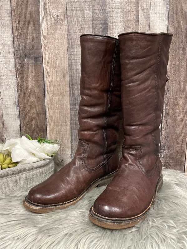 Boots Designer By Frye In Brown, Size: 8 Cheap