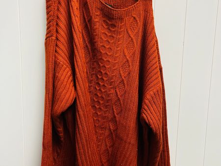 Sweater By City Chic In Orange, Size: 22 Fashion