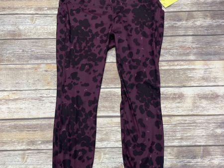 Athletic Leggings By All In Motion In Animal Print, Size: Xxl Supply