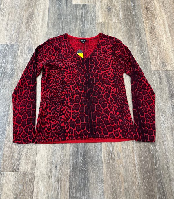 Sweater Cashmere By Sofie In Red, Size: Xl Supply