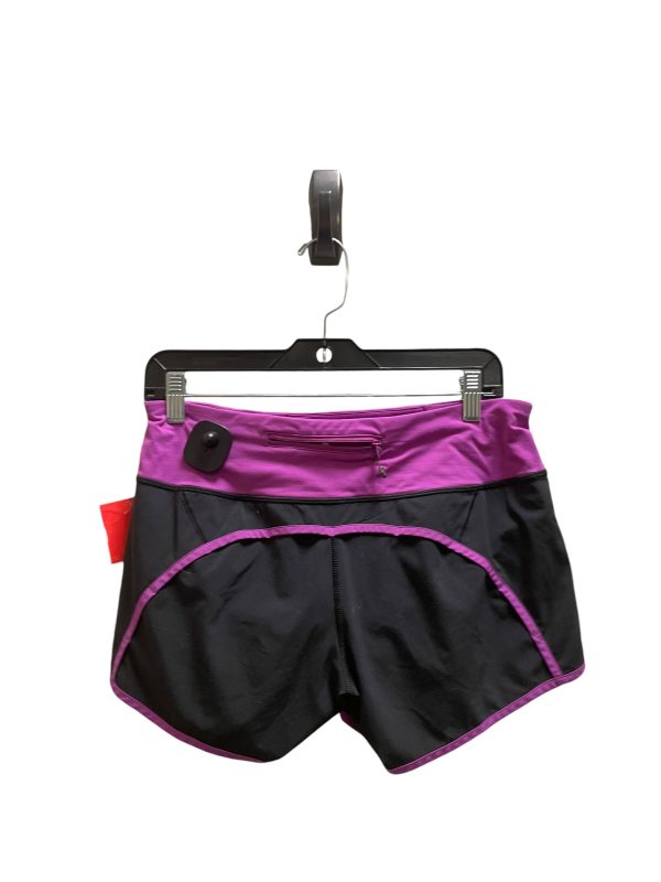 Athletic Shorts By Lululemon In Black, Size: 6 For Discount