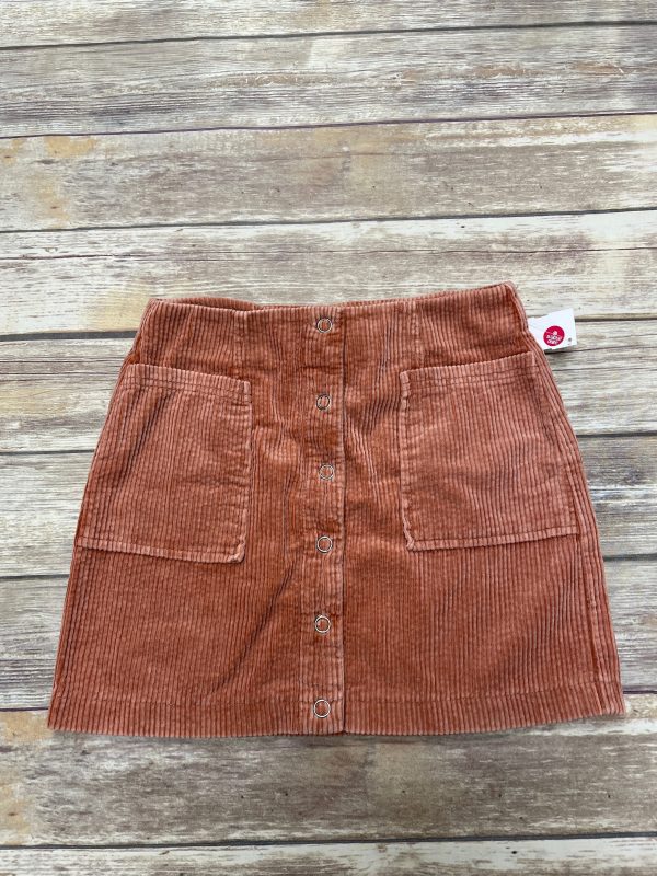 Skirt Mini & Short By Cmf In Orange, Size: M Discount