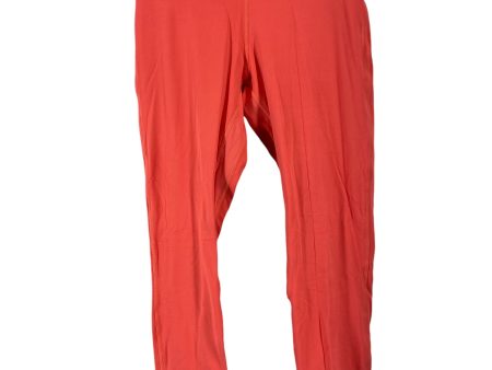 Athletic Leggings By Lululemon In Coral, Size: 8 For Sale