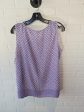 Top Sleeveless By Talbots In Blue & Pink, Size: M For Discount