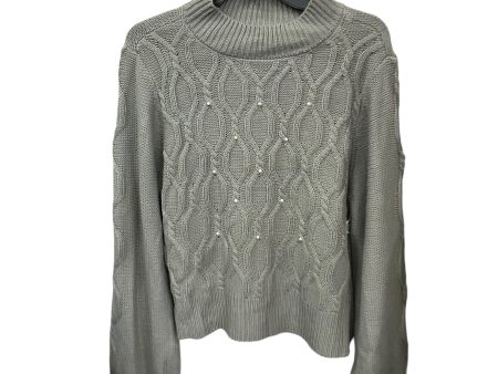 Sweater By Clothes Mentor In Grey, Size: Xl For Sale