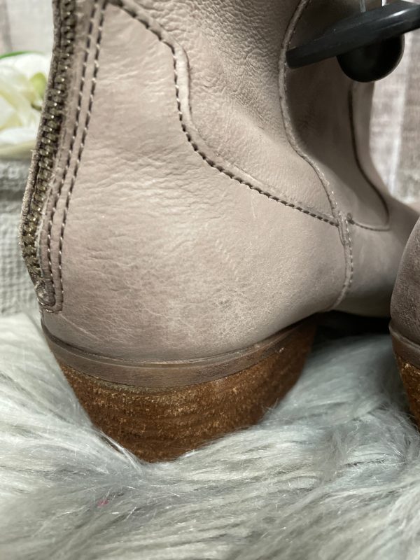 Boots Ankle Heels By Born In Tan, Size: 7 Online now