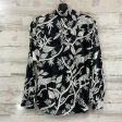 Blouse Long Sleeve By Talbots In Black & White, Size: Xs on Sale