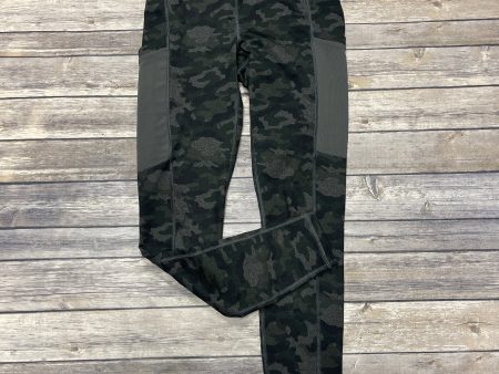 Athletic Leggings By Fabletics In Camouflage Print, Size: S For Sale