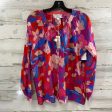 Blouse Long Sleeve By Johnny Was In Pink, Size: M on Sale