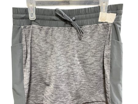 Athletic Skort By Athleta In Grey, Size: M on Sale