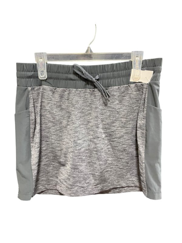 Athletic Skort By Athleta In Grey, Size: M on Sale