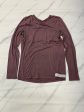 Athletic Top Long Sleeve Crewneck By Lululemon For Sale