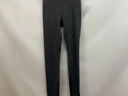 Athletic Leggings By Lululemon In Grey, Size: 4 Hot on Sale