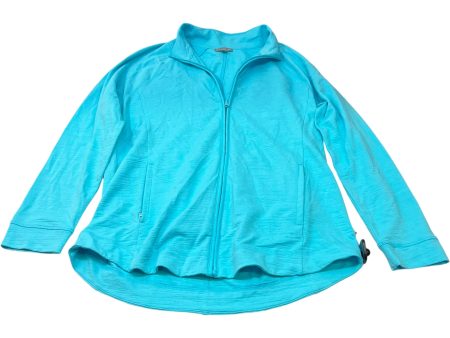 Athletic Jacket By Talbots In Blue, Size: L Online