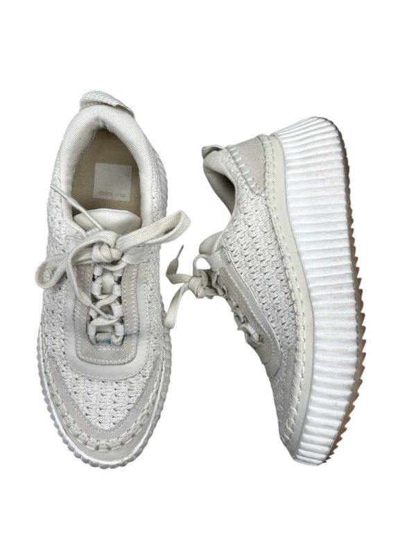 Shoes Sneakers By Dolce Vita In Ivory, Size: 7.5 on Sale