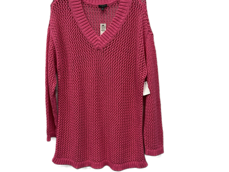 Sweater By Talbots In Pink, Size: 1x Online