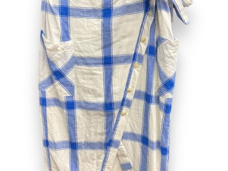 Skirt Maxi By Maeve In Blue & White, Size: M Online Sale