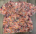 Blouse Designer By Maeve In Multi-colored, Size: M Hot on Sale