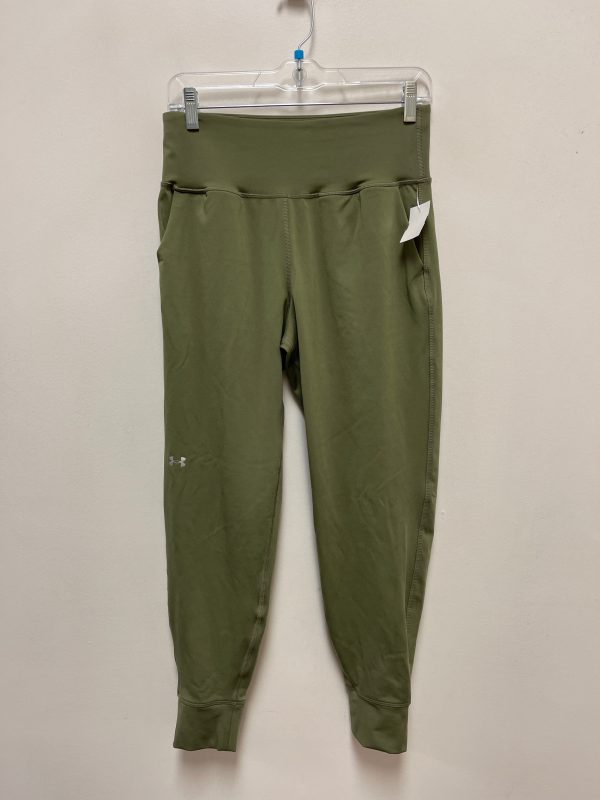 Athletic Pants By Under Armour In Green, Size: M Sale