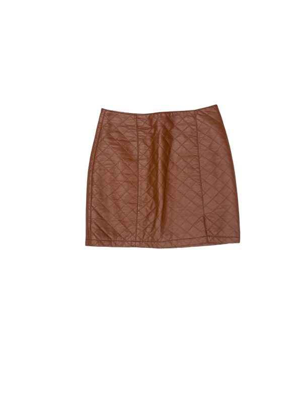 Skirt Midi By Forever 21 In Brown, Size: S For Discount