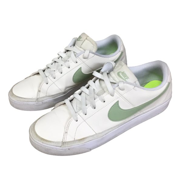 Shoes Sneakers By Nike In Green & White, Size: 10 Cheap