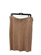 Skirt Midi By Express In Brown, Size: Xl Sale