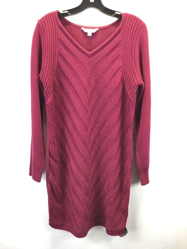 Dress Sweater By Charming Charlie In Red, Size: L Online