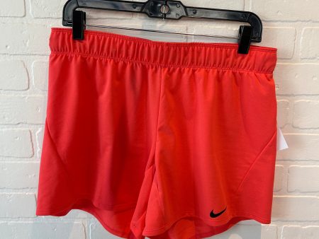 Athletic Shorts By Nike In Orange, Size: 8 Discount