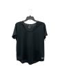 Athletic Top Short Sleeve By Nike Apparel In Black, Size: Xl Discount