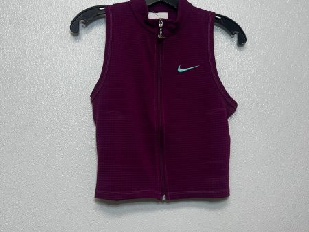 Athletic Tank Top By Nike In Purple, Size: S Online Hot Sale