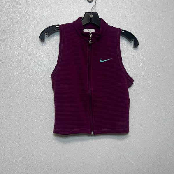 Athletic Tank Top By Nike In Purple, Size: S Online Hot Sale