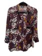 Blouse 3 4 Sleeve By By & By In Floral Print, Size: Xl Online