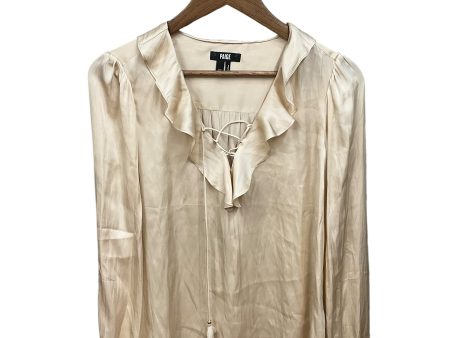 Blouse Long Sleeve By Paige In Cream, Size: Xs For Sale