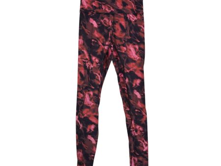 Athletic Leggings By Lululemon In Black & Pink, Size:S Online Hot Sale