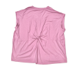 Athletic Top Short Sleeve By Athleta In Pink, Size: 2x Cheap