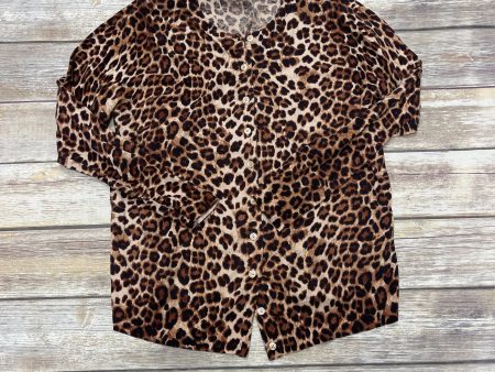 Sweater By Torrid In Animal Print, Size: L Online