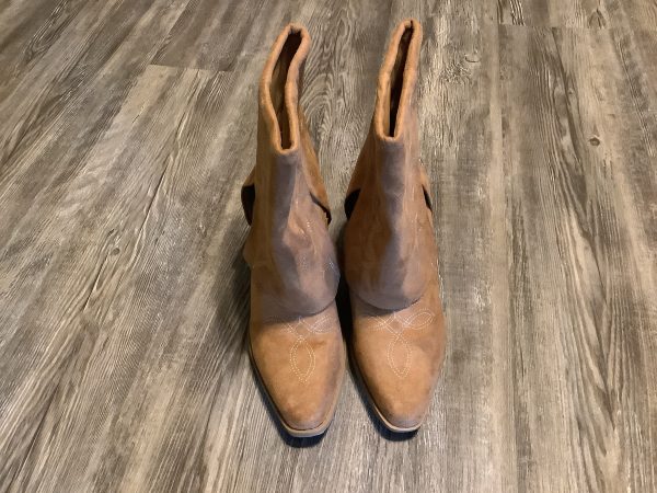 Boots Western By Soda In Tan, Size: 10 Online now