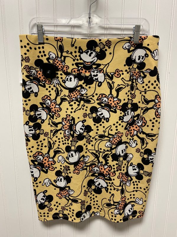 Skirt Midi By Lularoe In Yellow, Size: L on Sale