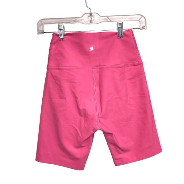 Athletic Shorts By Peloton In Pink, Size:S For Cheap