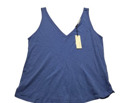 Top Sleeveless Basic By Michael Stars In Blue, Size: Onesize For Cheap