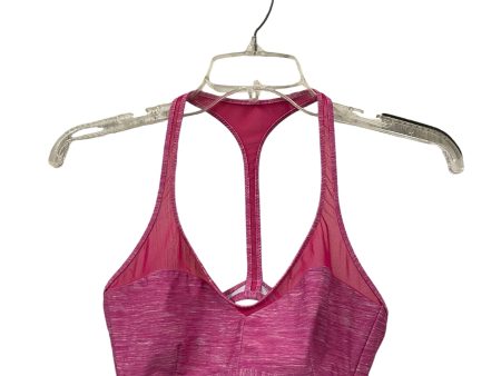 Athletic Bra By Lululemon In Pink, Size: 2 Fashion