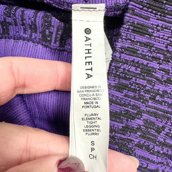 Athletic Leggings By Athleta In Purple, Size: S Hot on Sale