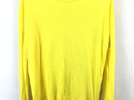 Sweater By A New Day In Yellow, Size: M Supply