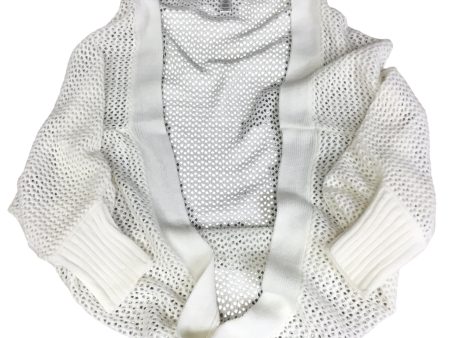 Cardigan By Clothes Mentor In White, Size: Onesize Discount