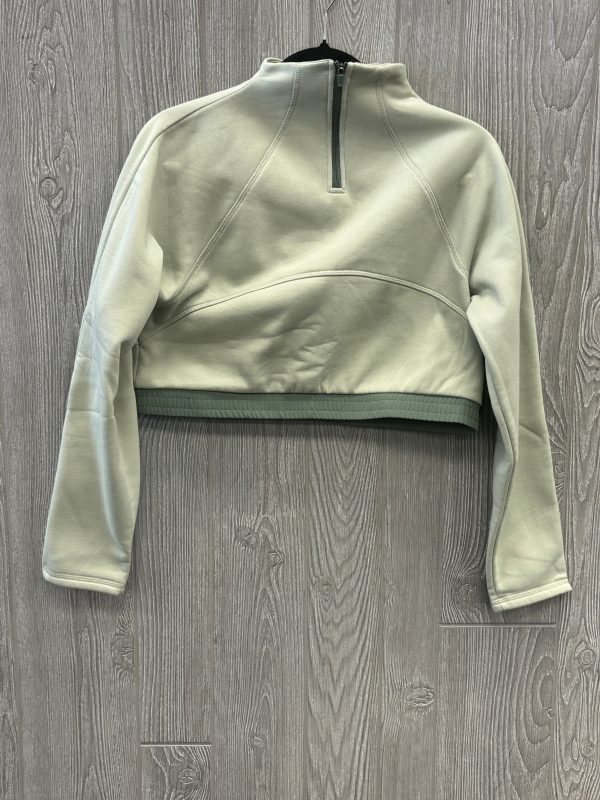 Athletic Top Long Sleeve Collar By Clothes Mentor In Green, Size: M Hot on Sale