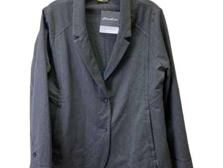 Blazer By Eddie Bauer In Grey, Size: 14petite Hot on Sale