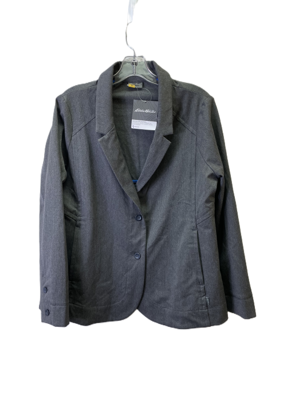 Blazer By Eddie Bauer In Grey, Size: 14petite Hot on Sale