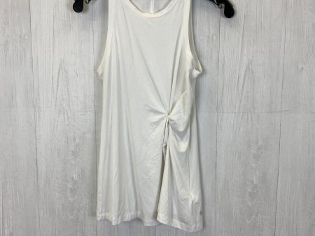 Athletic Tank Top By Athleta In White, Size: Xs Hot on Sale