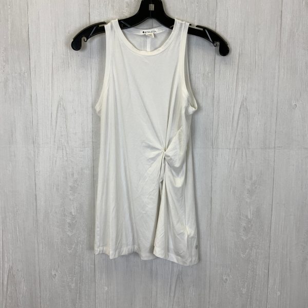 Athletic Tank Top By Athleta In White, Size: Xs Hot on Sale