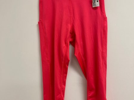 Athletic Leggings By Tek Gear In Pink, Size: M Discount